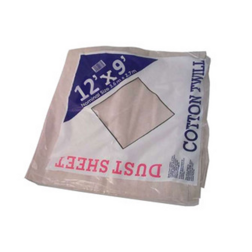 Rodo Cotton Twill Dust Sheet 12 × 9ft