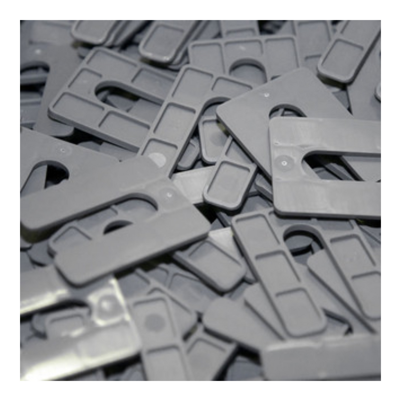 Glazpart grey U-frame packers 45 × 60 × 3mm