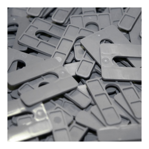 Glazpart grey U-frame packers 45 × 60 × 3mm