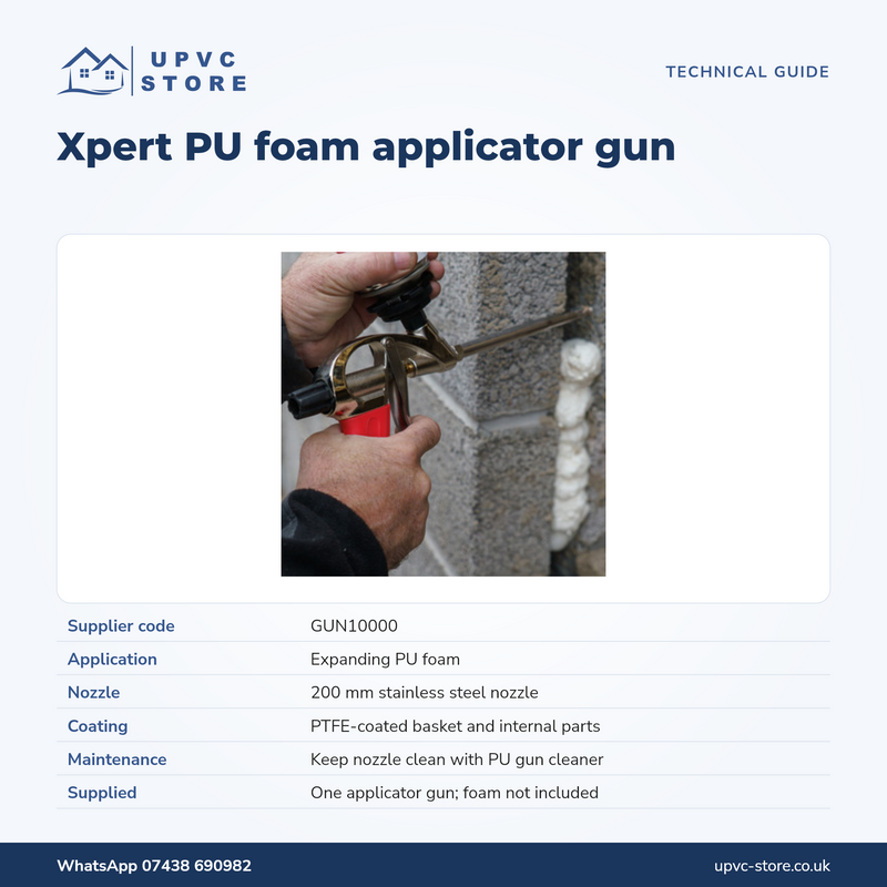 Xpert Professional PU Foam Applicator Gun