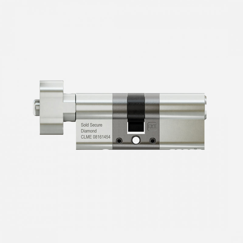 APECS AP 3* Star Euro Cylinder Thumb Turn Door Lock uPVC Aluminium Timber Door Barrel 6 Pin 5 Keys