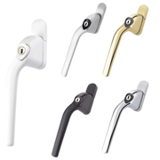 uPVC Universal Window Handle Cranked Double Glazing Locking Espag Replacement