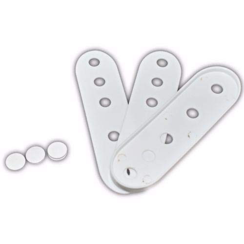 Pack of 3 uPVC Double Glazing Door Flag Hinge Adjustable Avocet MT3D