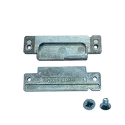 Yale Lockmaster uPVC Door Roller Centre Keep Strike Plate PLK99- C135 -C136