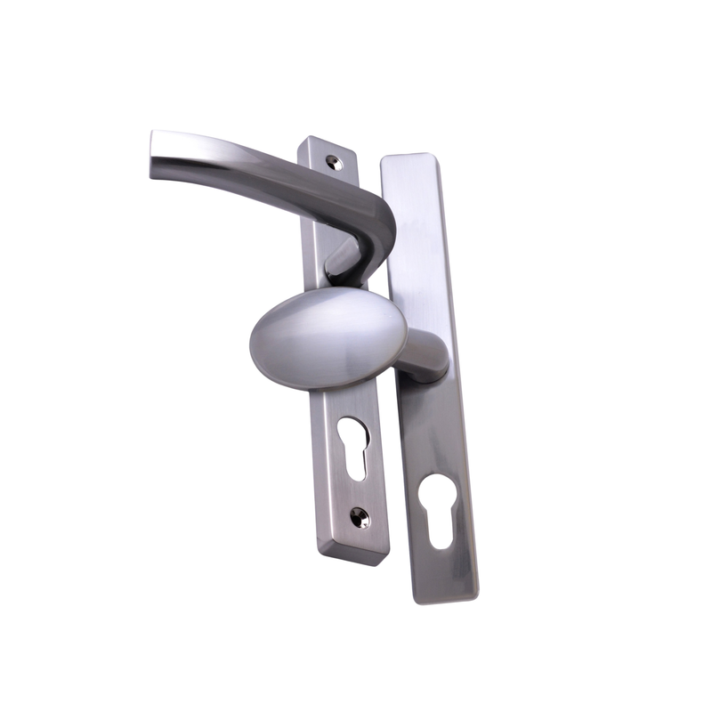 Architectural Sprung Offset Lever Pad Door Handle – Secure & Contemporary Door Hardware