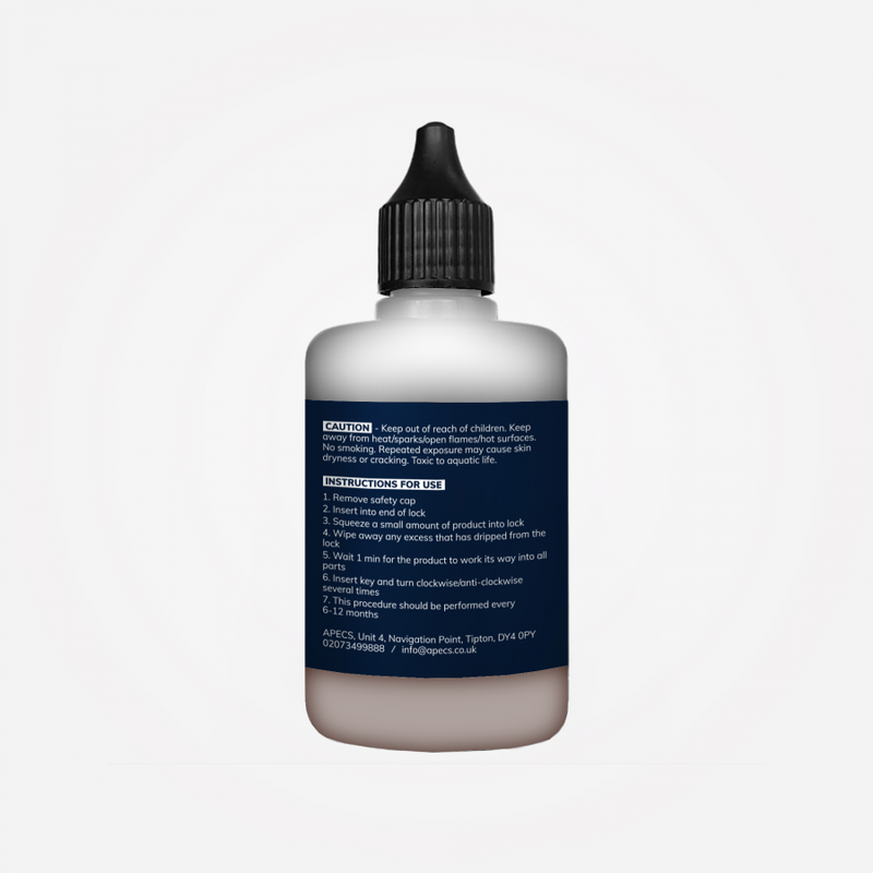 APECS Dry Lube for locks, 50 ml bottle