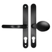 UPVC Lever Moveable Pad uPVC Door Handles for Multipoint Locks – 68mm PZ, 215mm Screw Centres, Sprung