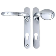 Lever Moveable Pad UPVC Multipoint Door Handles – 92mm PZ Sprung, 122mm Screw Centres