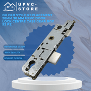 GU Old Style Replacement uPVC Gear Box Door Lock Centre Case 30mm / 28mm Backset