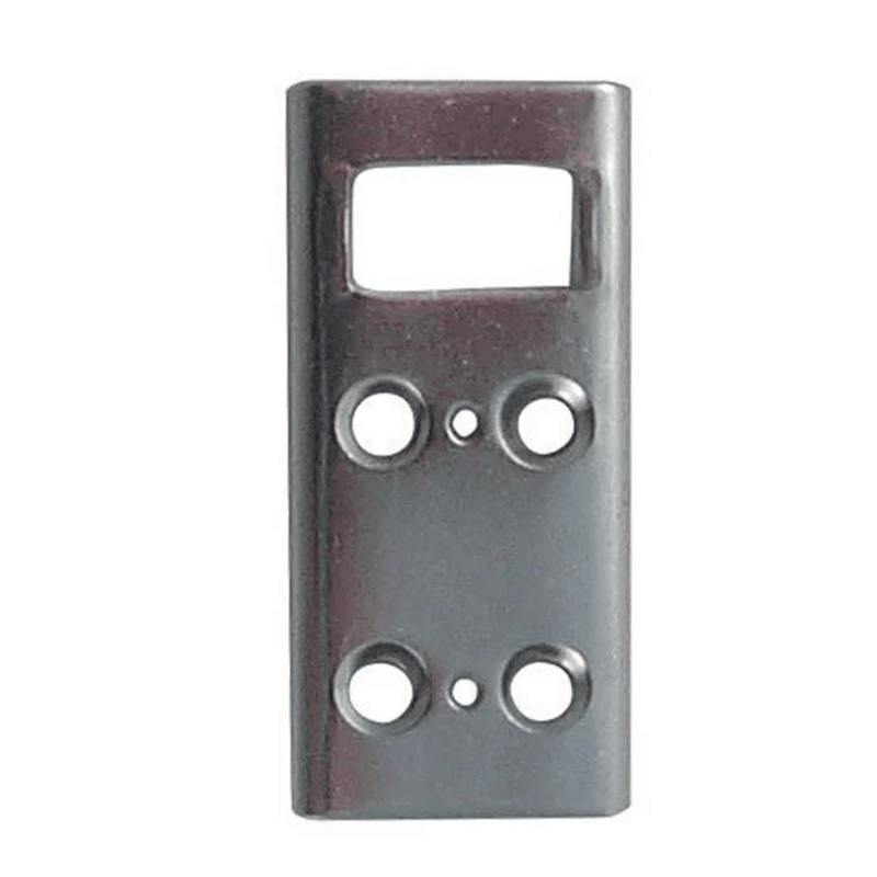 Lockmaster Milamaster French Door Single Slot Shoot Bolt Keep Metal Striker