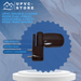 UPVC Double Glazing Door Flag Hinges Adjustable Avocet MT3D Triad Brown