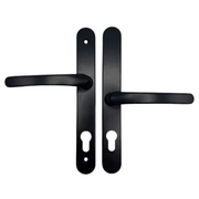 Offset Lever Lever uPVC Multipoint Door Handles – 92mm / 62mm PZ Centres – Sprung Mechanism – 200mm Screw Fixing Centres