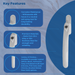 UPVC Inline Espagnolette Window Handles