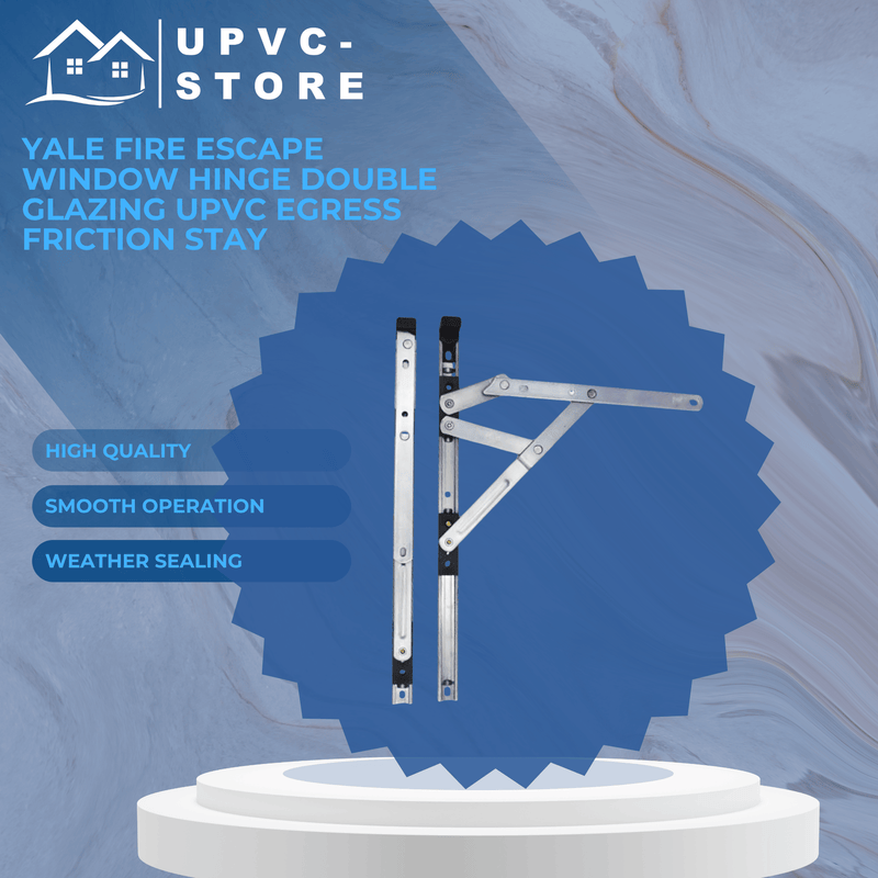 Yale Fire Escape Window Hinge Double Glazing Upvc Egress Friction Stay