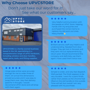 Universal Mila Hero uPVC Espag Window Inline Handle Key Locking Double Glazing