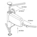 UPVC Door Flag Hinge Avocet ET3D Triad Adjustable For Double Glazing Doors