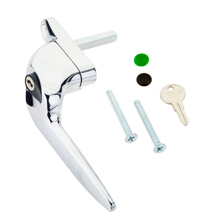 uPVC Universal Window Handle Cranked Double Glazing Locking Espag Replacement