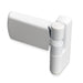 TROJAN PATRIOT PLUS FLAG HINGE IN WHITE FOR UPVC DOOR