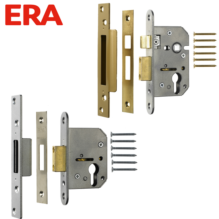 ERA Security Mortice Euro Sash Lock Deadlock 3 inch 76mm