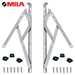 uPVC Universal Window Hinge Kit Double Glazing Friction Stay PVC 13mm 17mm Stack 24 inch High Quality Non Handed Stainless Steel