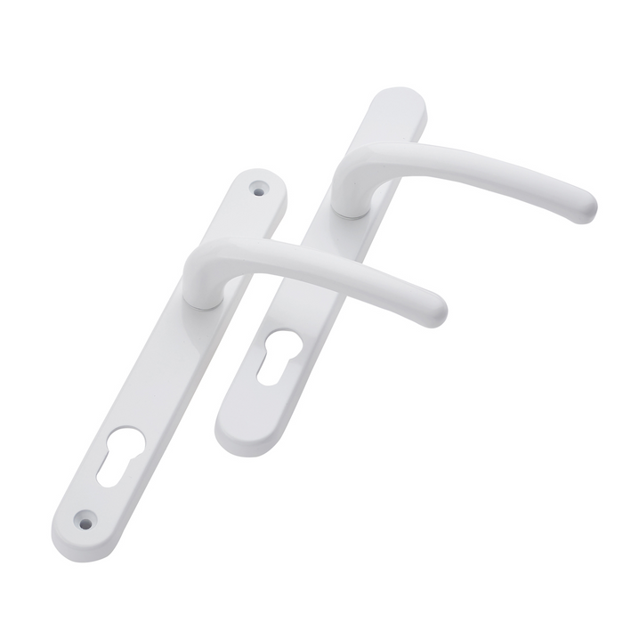 Fab Fix Blenheim UPVC Lever Door Handles 92pz 240mm Screw Centres