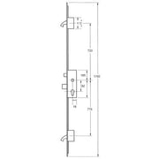 Winkhaus Cobra Latch Deadbolt 2 Hooks with Attachments for shootbolts Lift Lever