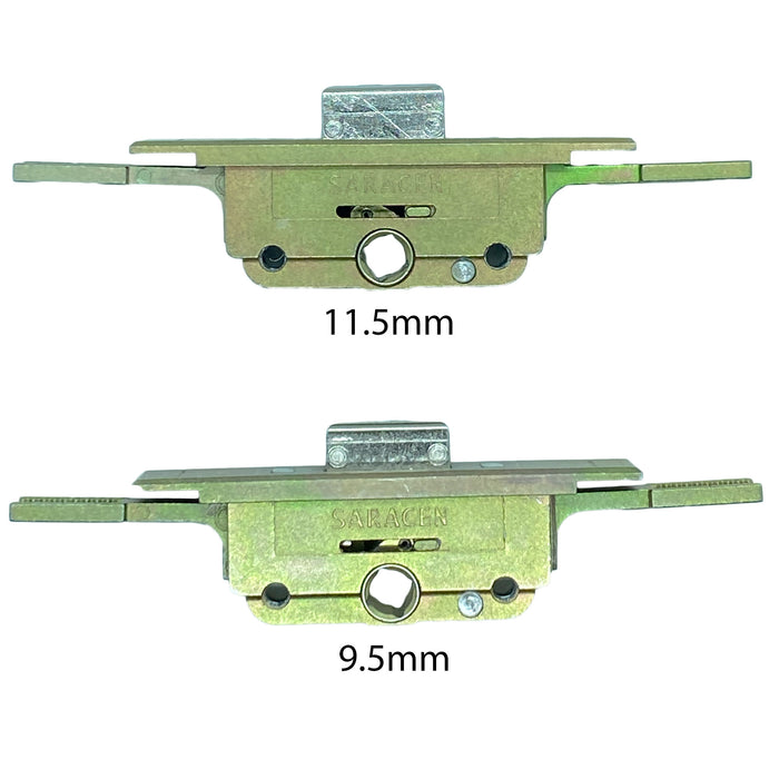 Saracen Window Lock FM Aubi Upvc Shoot bolt Gearbox Lock 20 & 22mm Backset