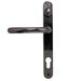 Balmoral Sprung 92/62 pz Offset Snib Lever Lever Door Handle 215mm Screws