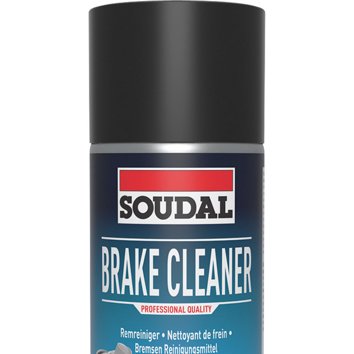 SOUDAL BRAKE AND CLUTCH CLEANER 400ML SPRAY FAST DRYING PREVENT SQUEAKING BRAKES