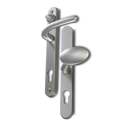 Balmoral Sprung 92/62 pz Offset Snib Lever Pad Door Handle 215mm Screws