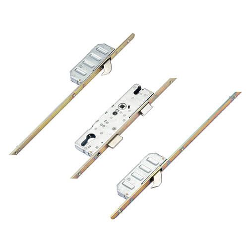 Winkhaus Cobra Latch Deadbolt 2 Hooks 20mm Flat Faceplate Key Wind