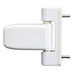 White UPVC Door Flag Hinge Double Glazing Paddock Neon 3d Hinge by Yale