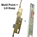 Avocet Wms Upvc Door Lock old Style 2 Hook 2 Roller 35mm Multi Point + Keep