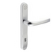 High Security UPVC Door Handle 92mm PZ 211mm PAS24 Secure By Design 2* Kitemark Satin Silver