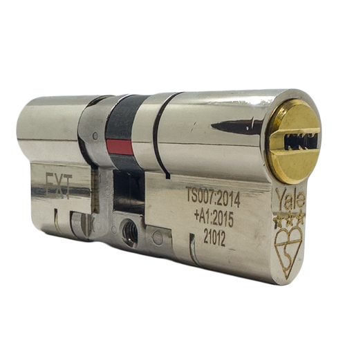 Yale Platinum 3 Star High Security 35x35 Dual Finish Euro Cylinder Lock UPVC Door TS007 Anti Snap