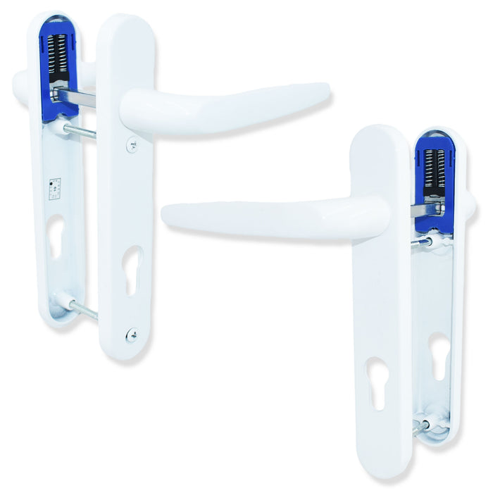 UPVC Door Handle Trojan 92PZ Sprung Double Glazing Pair Set Patio PVC