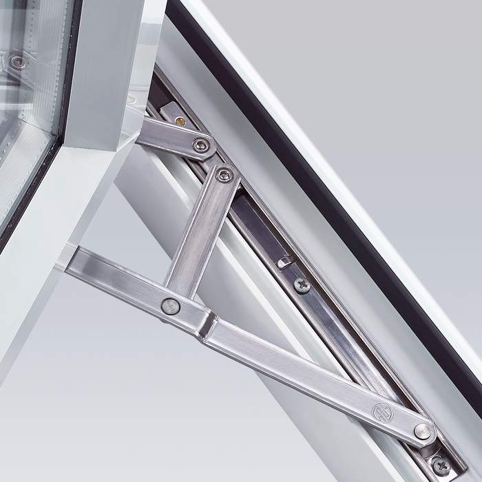 uPVC Universal Window Hinge Kit Double Glazing Friction Stay PVC 13mm 17mm Stack 24 inch High Quality Non Handed Stainless Steel