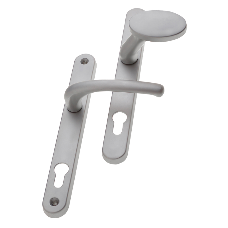 Fab Fix Blenheim UPVC Lever Pad Door Offset Handles 92 62 pz 240mm Screw Centres