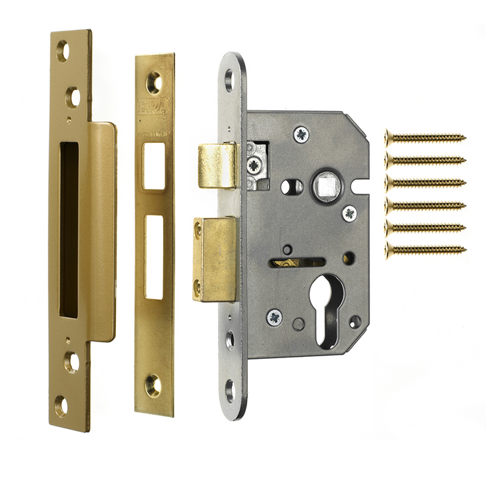 ERA Security Mortice Euro Sash Lock Deadlock 3 inch 76mm