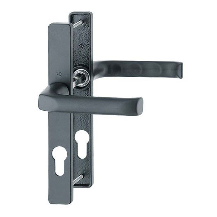 UPVC Door Handle Hoppe Ferco 70mm 70PZ 180mm Fixings Double Glazing Pair Set