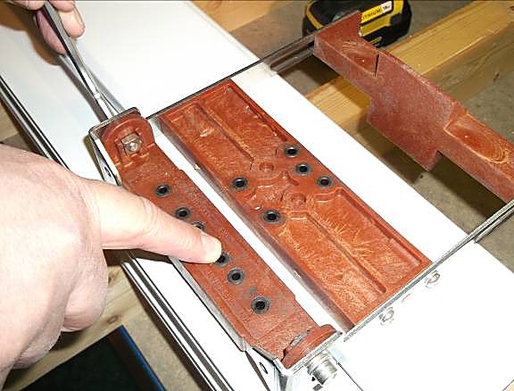 Set the grip onto the sash